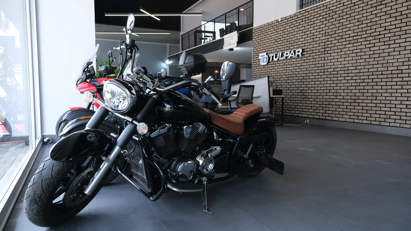 Tulpar Detailing atölyesinde bakımı yapılan motosikletler